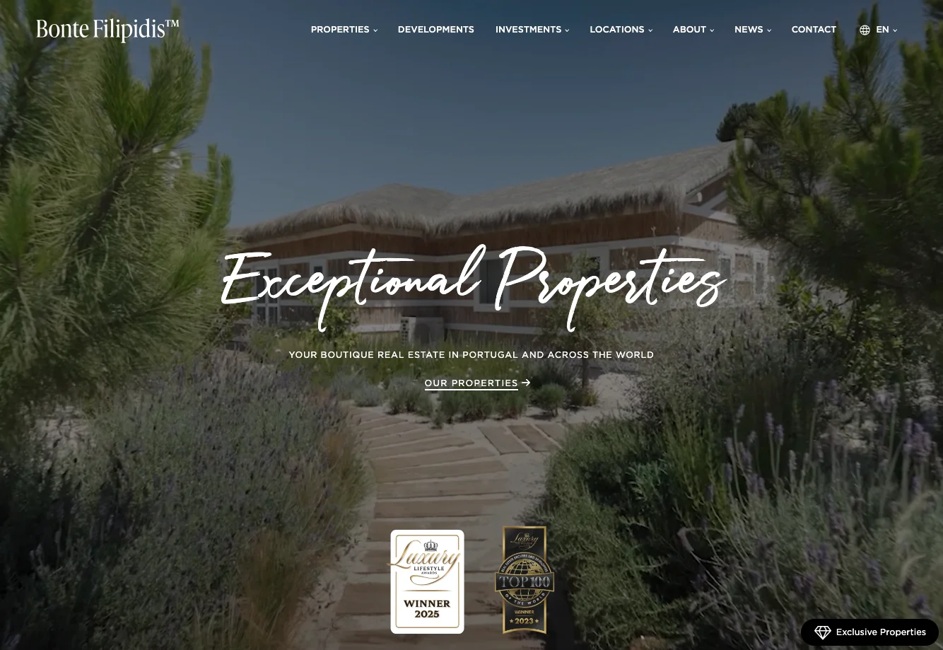 Website Bonte Filipidis