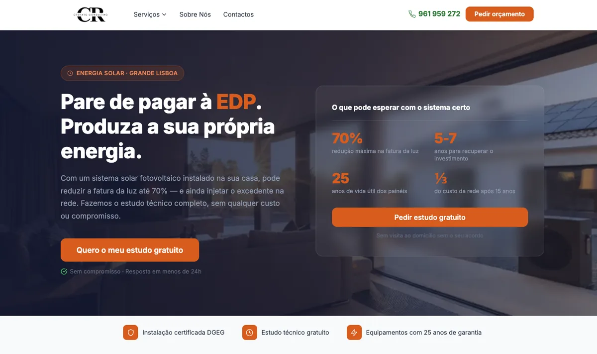 Website Crenato Consulting